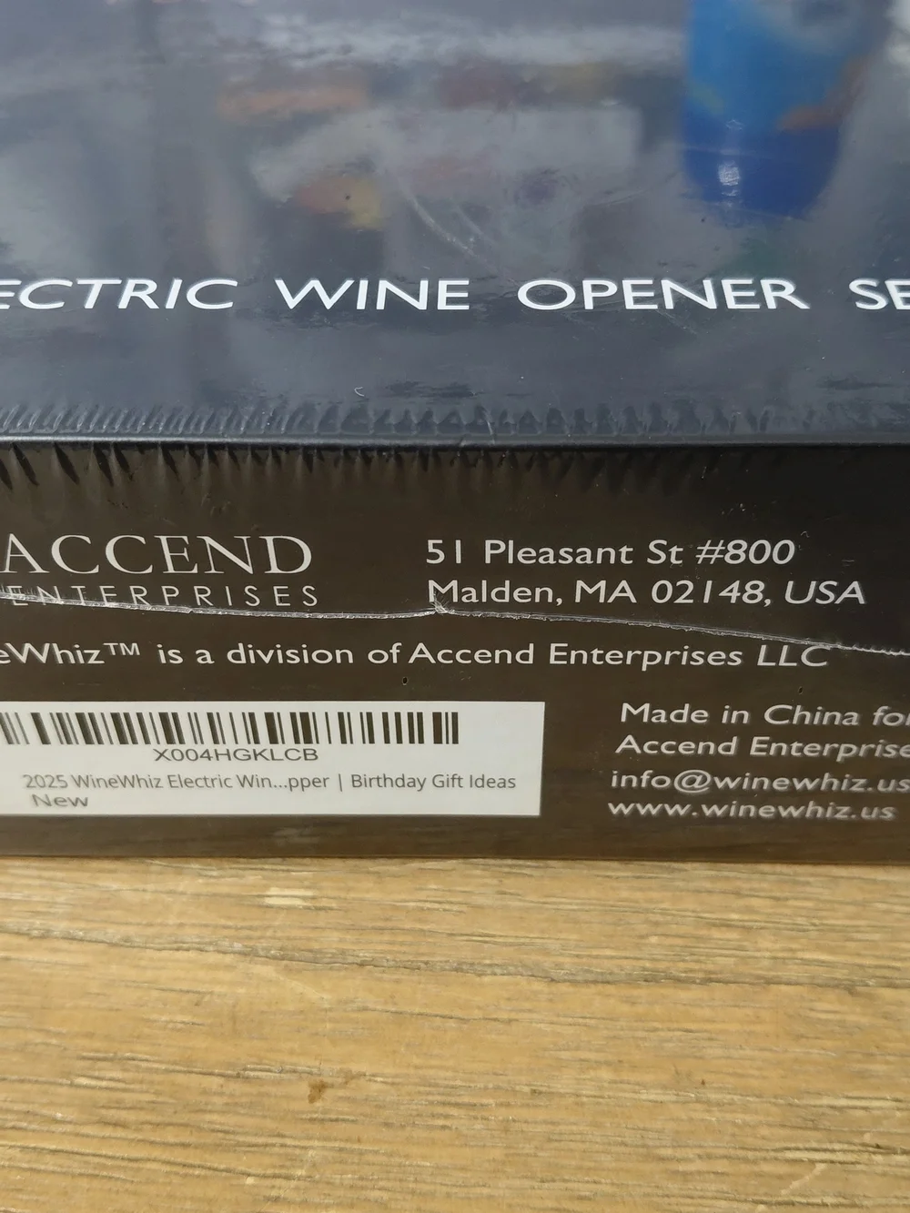 Amazon electric wine